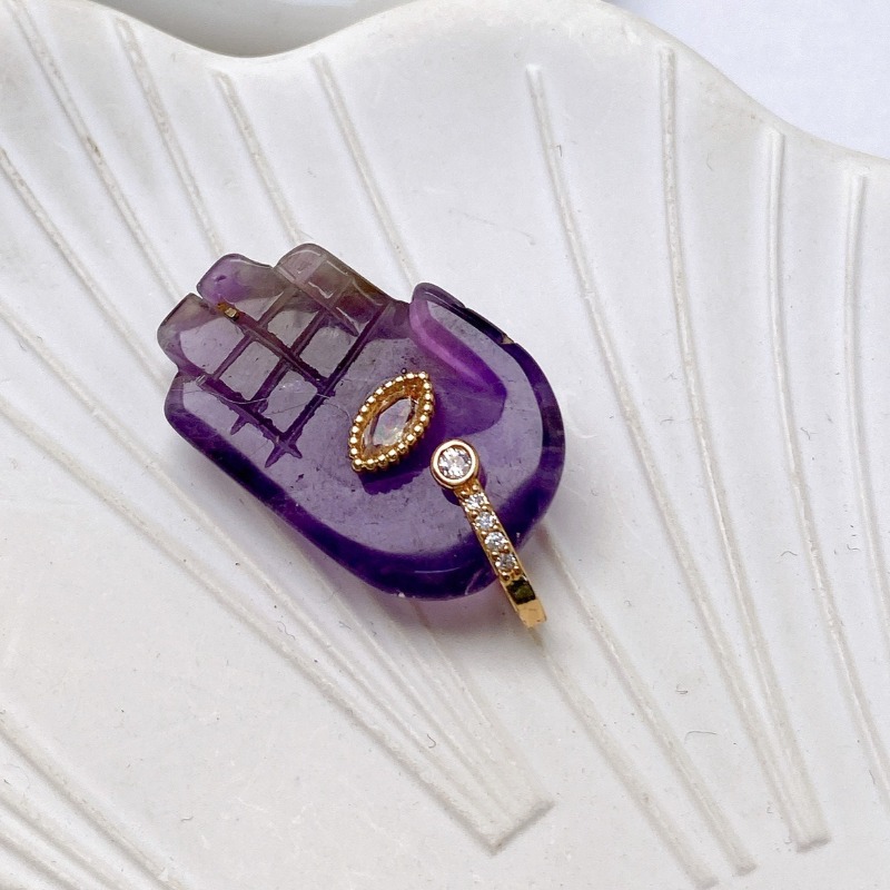 Men'S Accessories Jewelry Brands - Pendentif en pierre naturelle en cristal