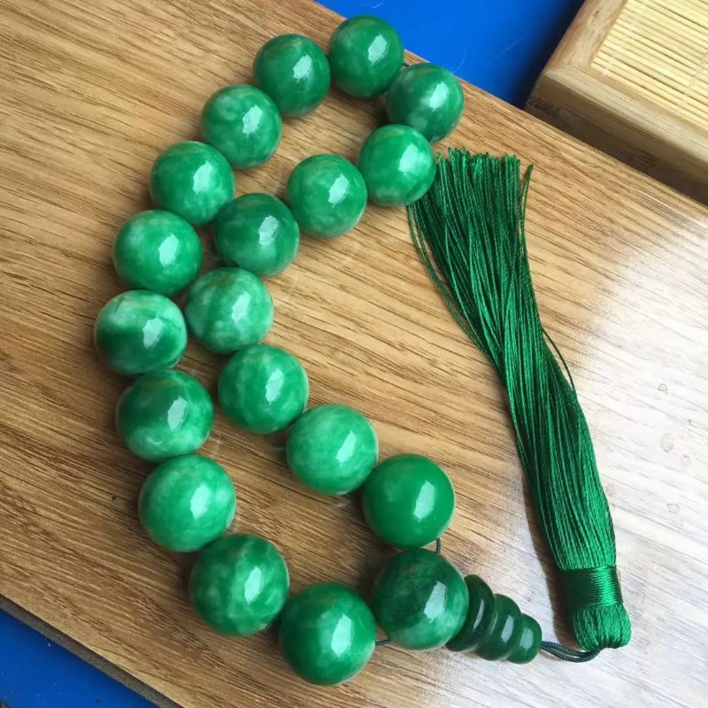 Bead Bracelet Men - Bracelets de diversification vert naturel, perles