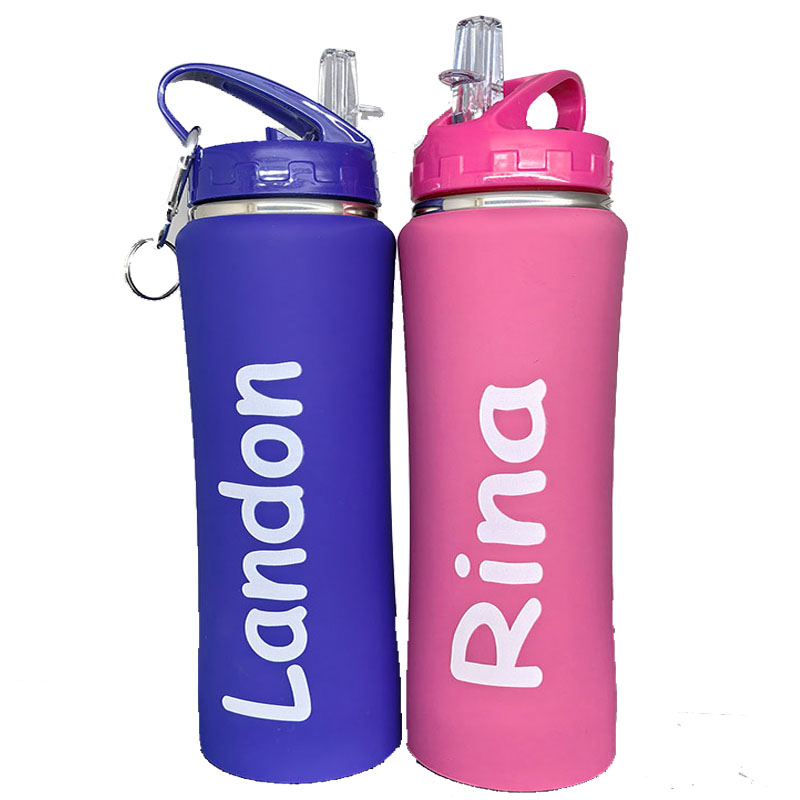 Flask Stainless Steel - Bouteille personnalisée avec photo, texte et