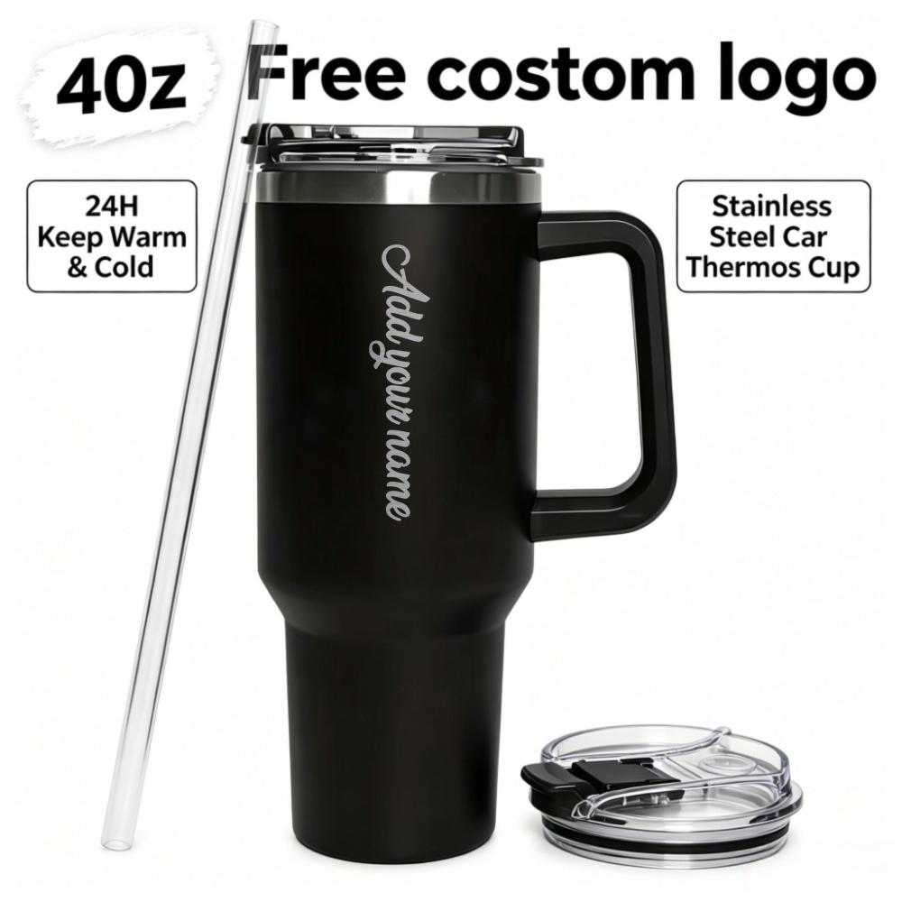 Flask Stainless Steel - Tasse isotherme de voyage personnalisée en