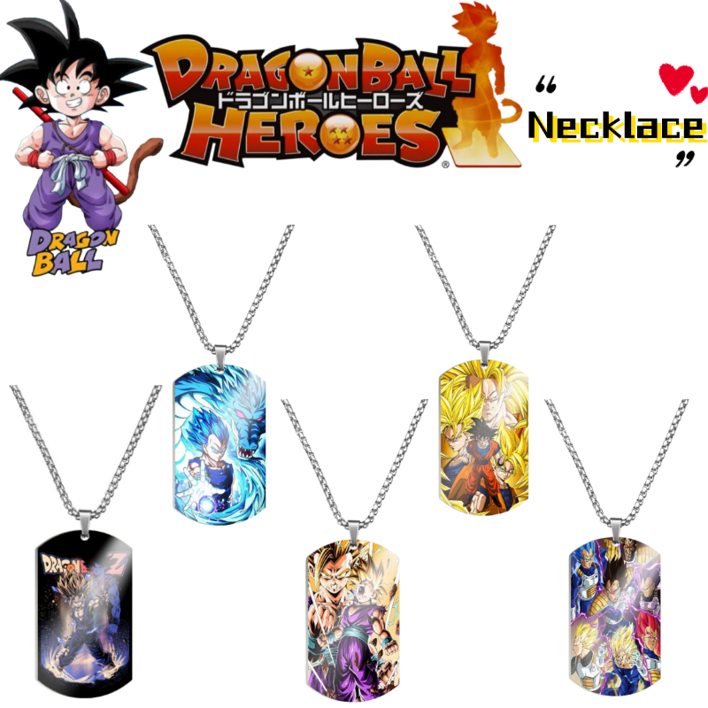 Men Accessories Kit - Collier en métal tendance Dragon Ball