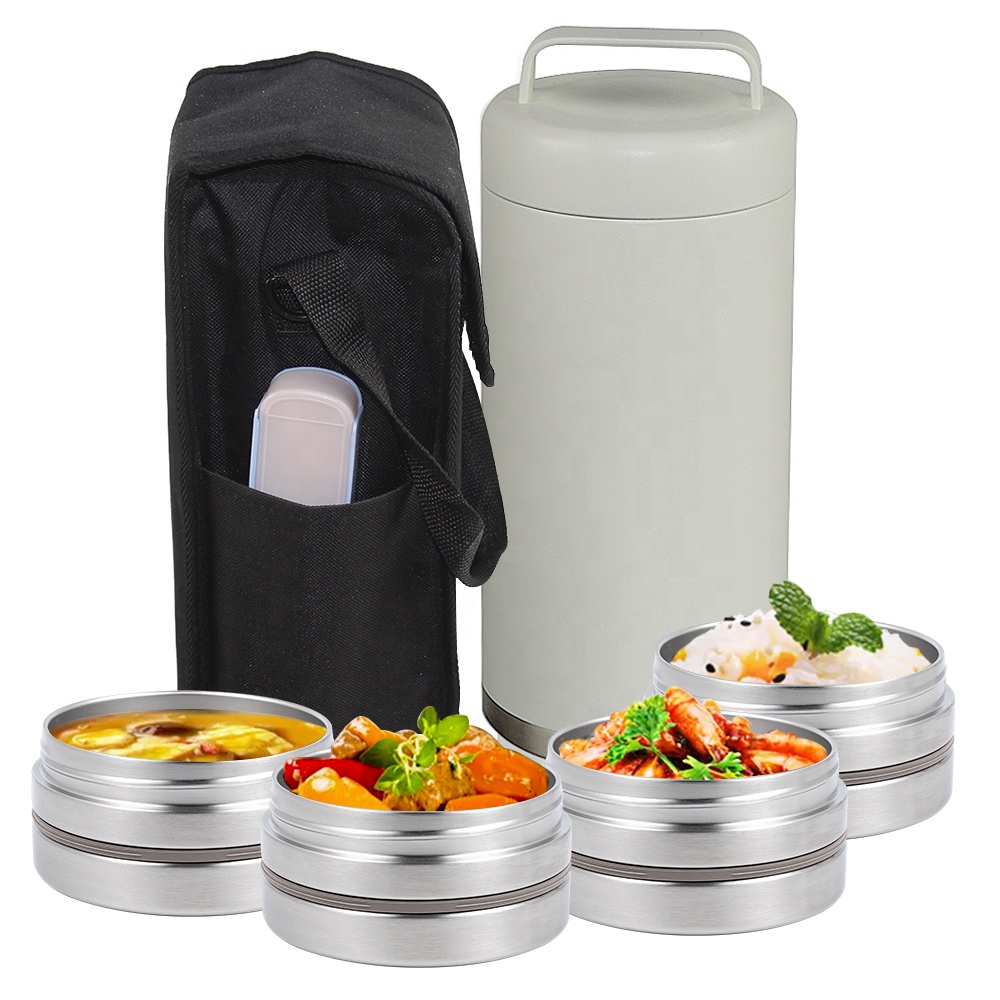Flask Stainless Steel - Récipient alimentaire isolé sous vide en