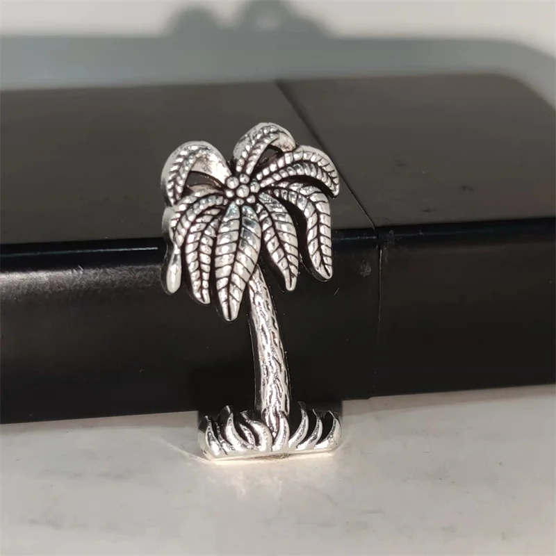 Men Accessories Silver - Badge en alliage DIY créatif en