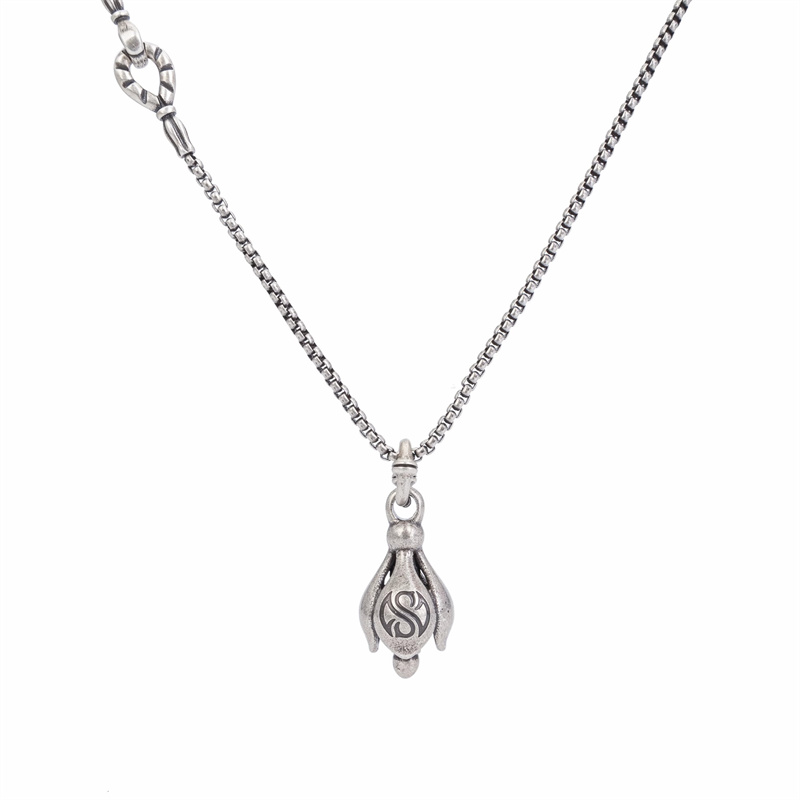 Men'S Accessories Instagram - Collier avec pendentif fleur de Lotus