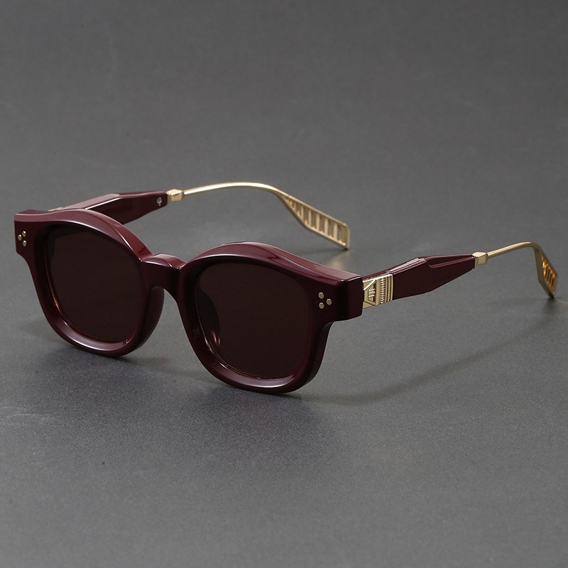 Lunettes de soleil carrées rét - Sunglasses Polarized Men avis et prix