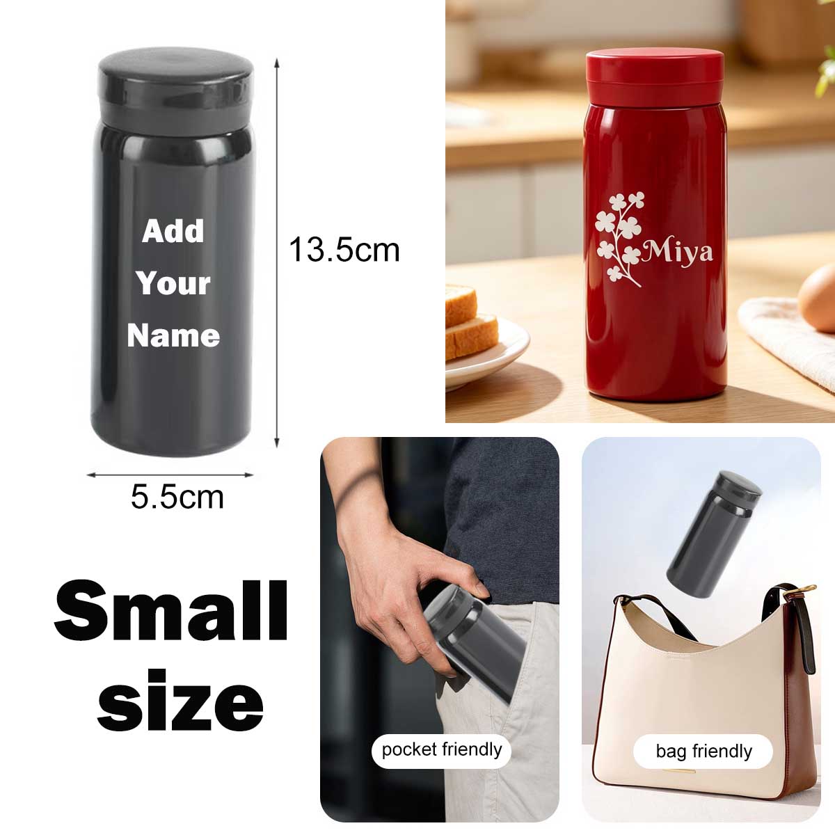 Gourde isotherme en acier inox - Flask Stainless Steel avis et prix