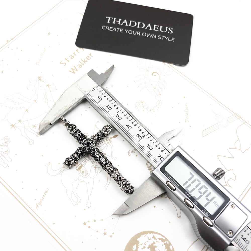 Pendentif croix richement orné - Men'S Accessories Jewelry Brands avis et prix