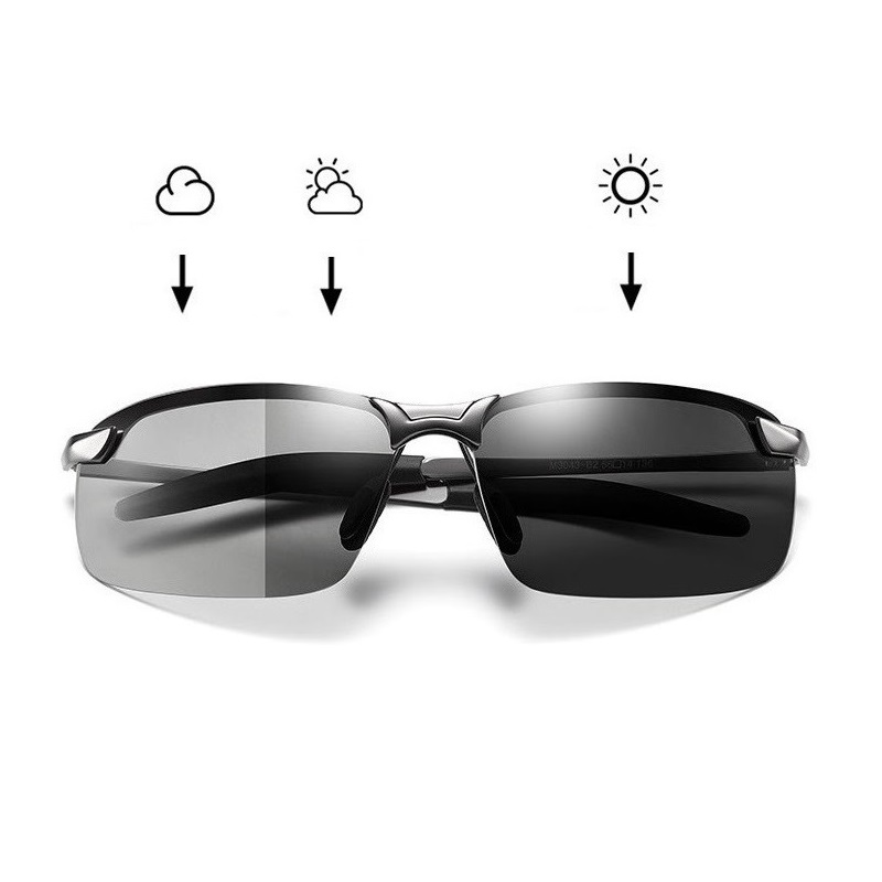 Lunettes de soleil photochromi - Sunglasses Polarized Men avis et prix