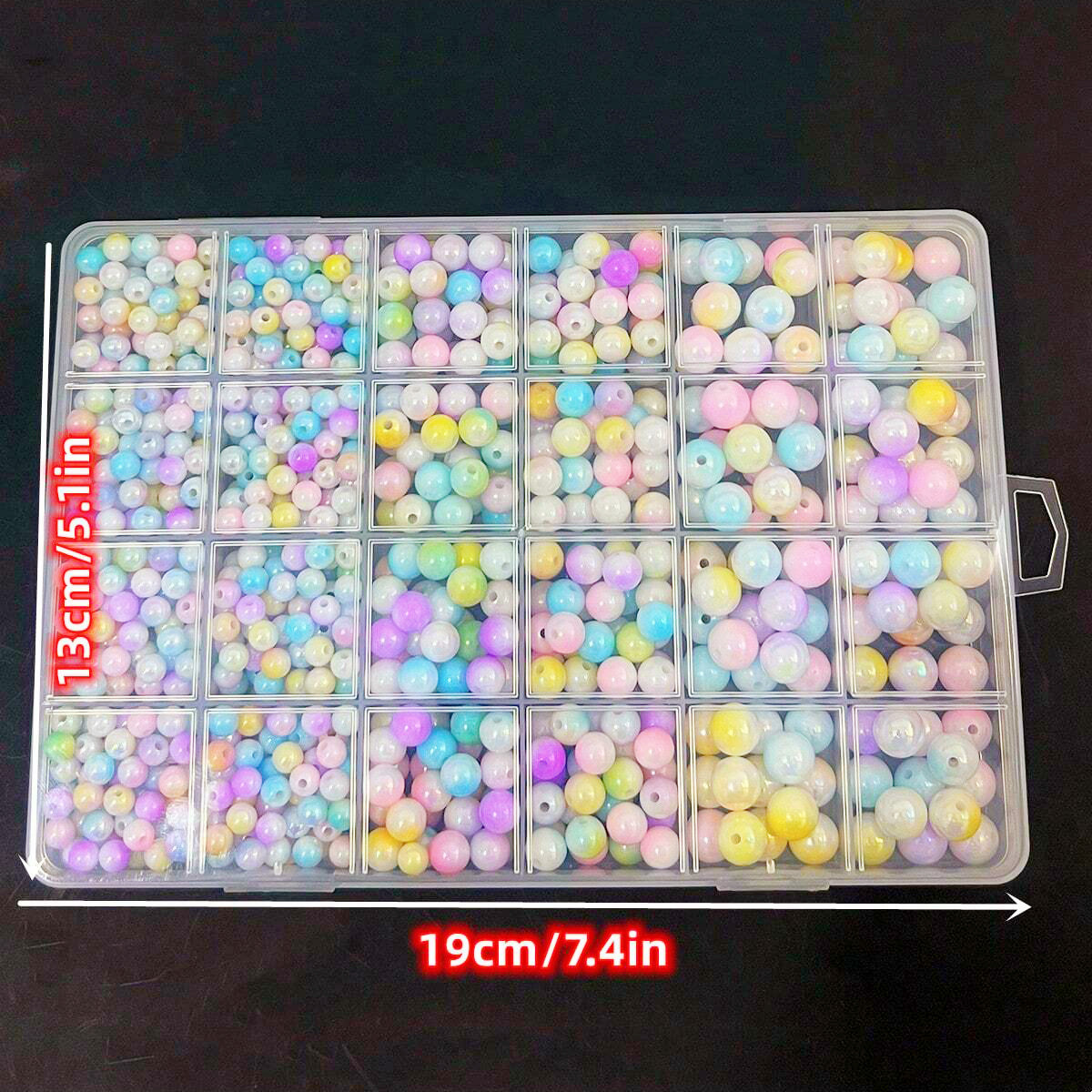 Boîte de 800 pièces/24 compart - Bead Bracelet Men avis et prix
