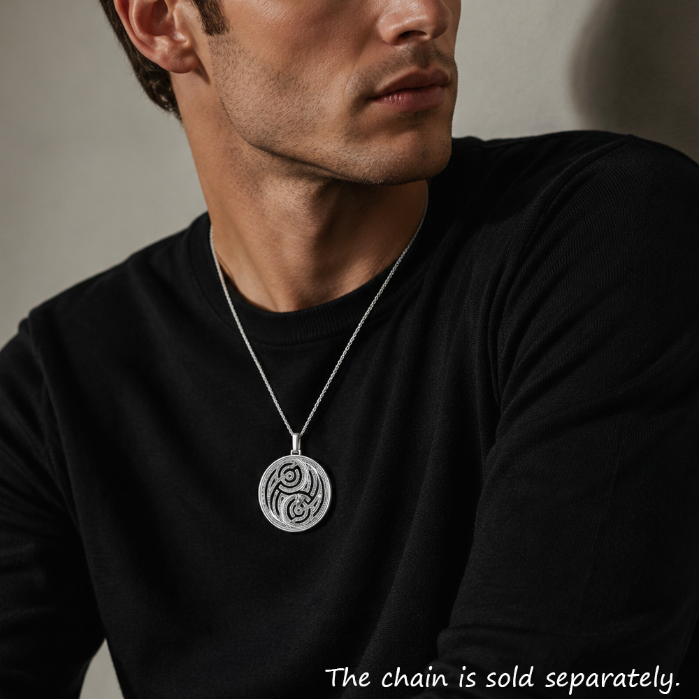 Panthère labyrinthe rond pende - Men'S Accessories Jewelry Brands avis et prix
