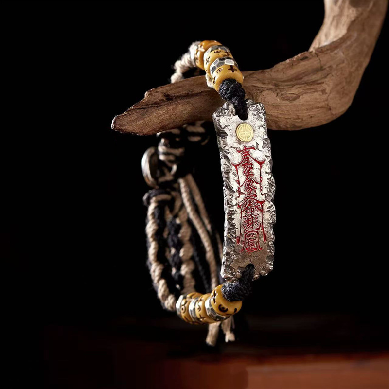 Bracelet en corde tressée de s - Men Accessories Ethnic avis et prix