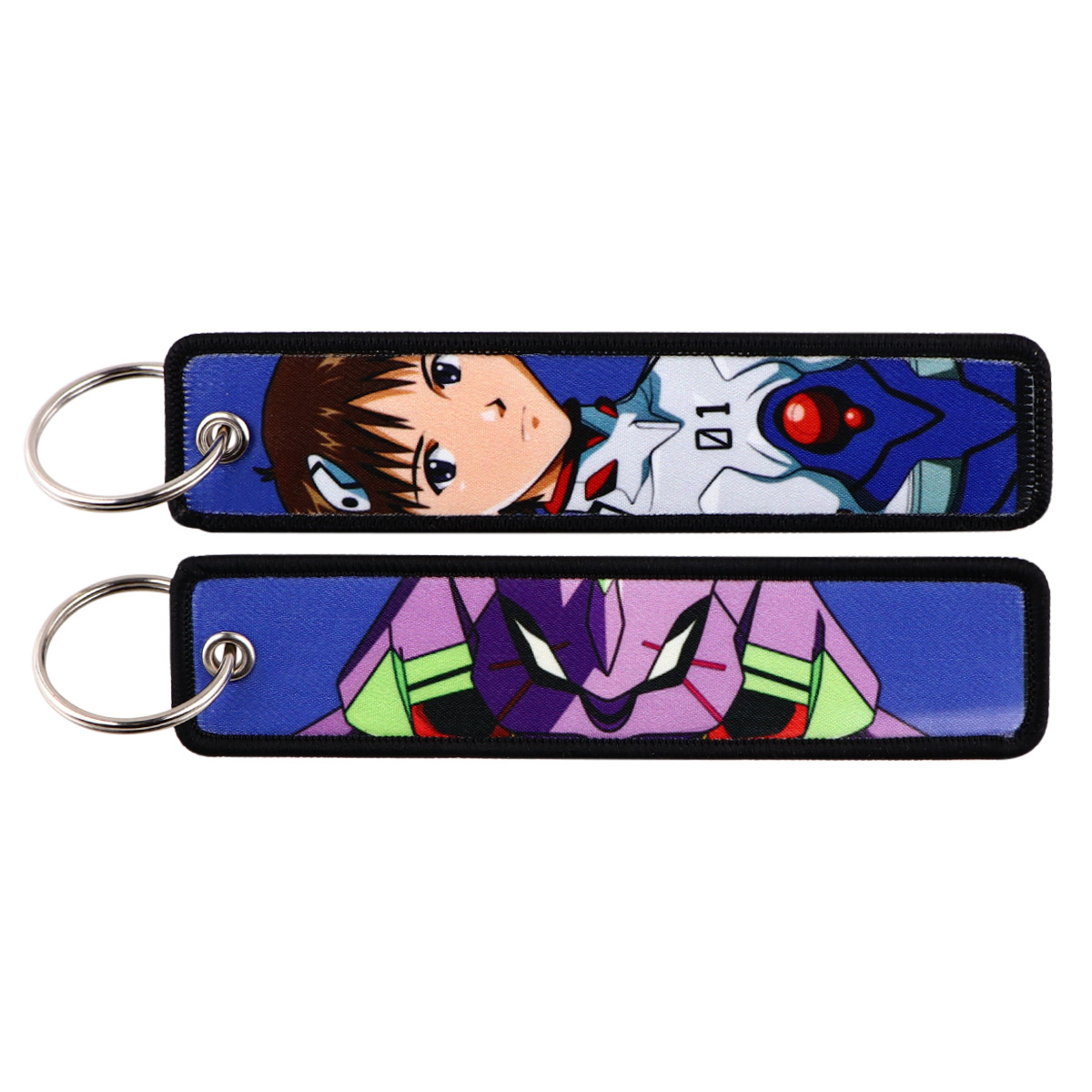 Porte-clés brodés Anime EVA, p - Men Accessories Kit avis et prix