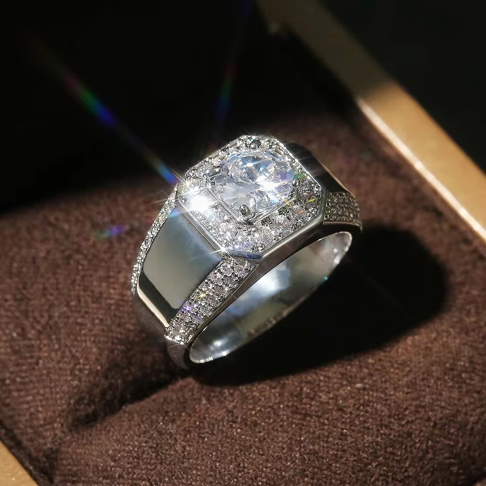 Huretailers-Bague de mariage c - Men'S Accessories Jewelry Brands avis et prix