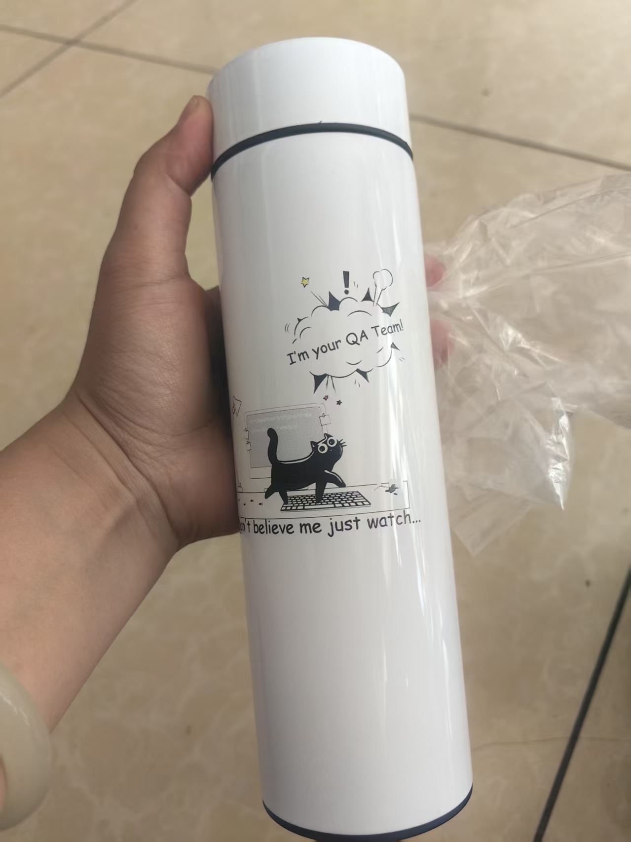 Thermos en acier inoxydable SU - Flask Stainless Steel avis et prix