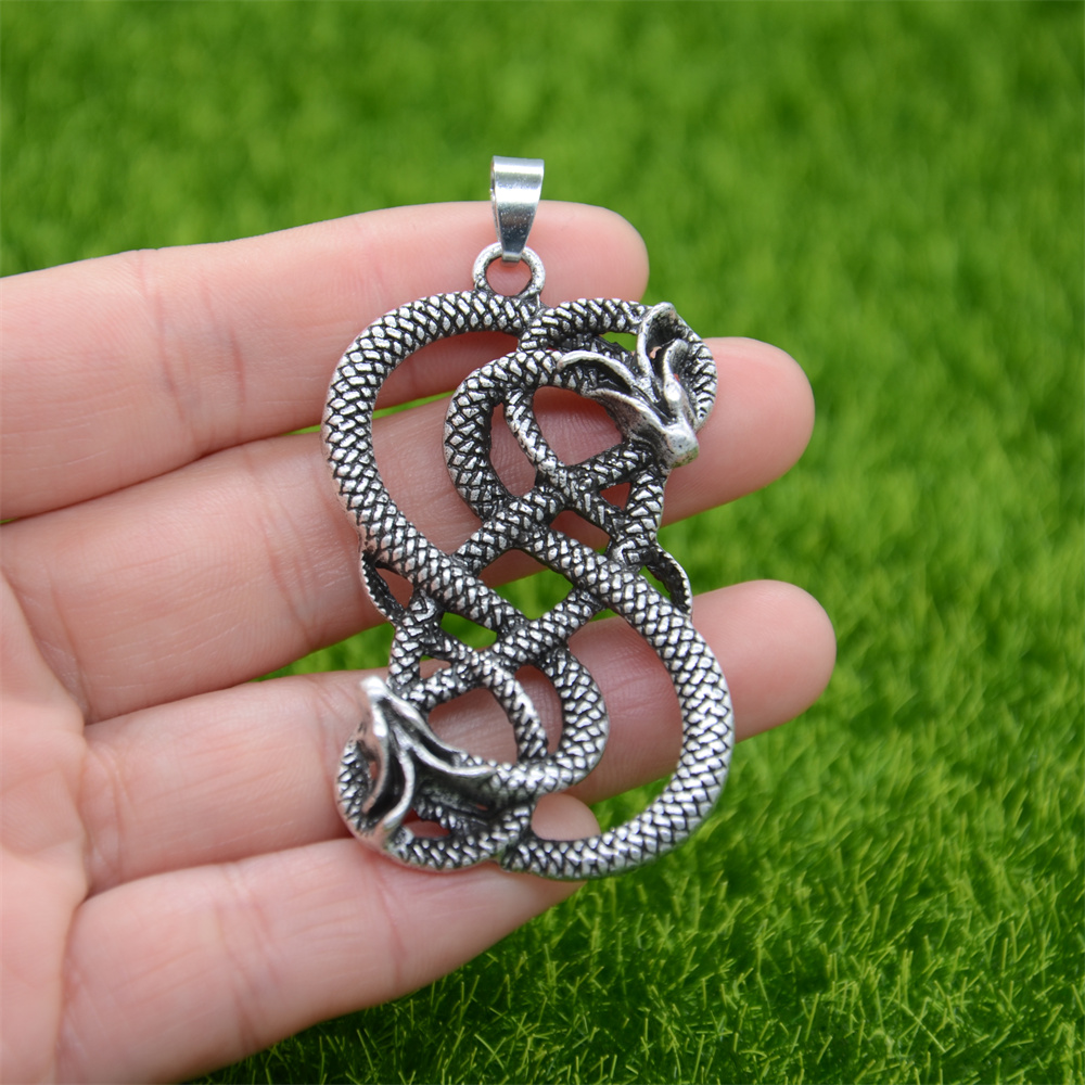 Norse Loki Double Dragon Goth  - Men Accessories Ethnic avis et prix