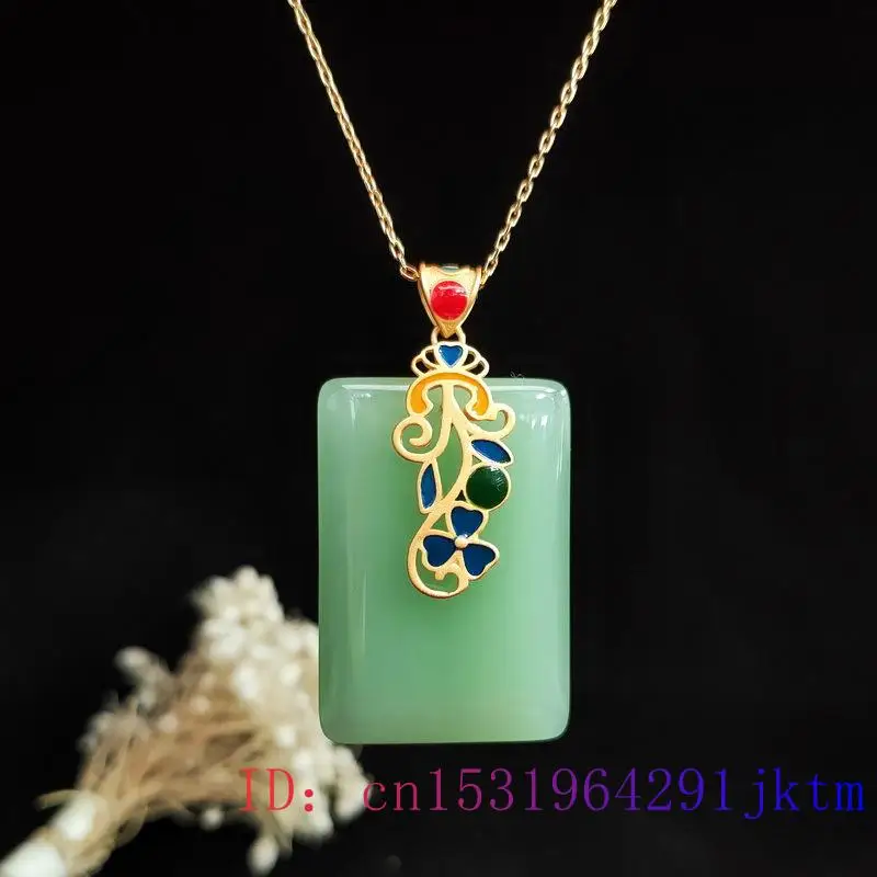 Collier pendentif Jade en arge - Men Accessories Silver avis et prix