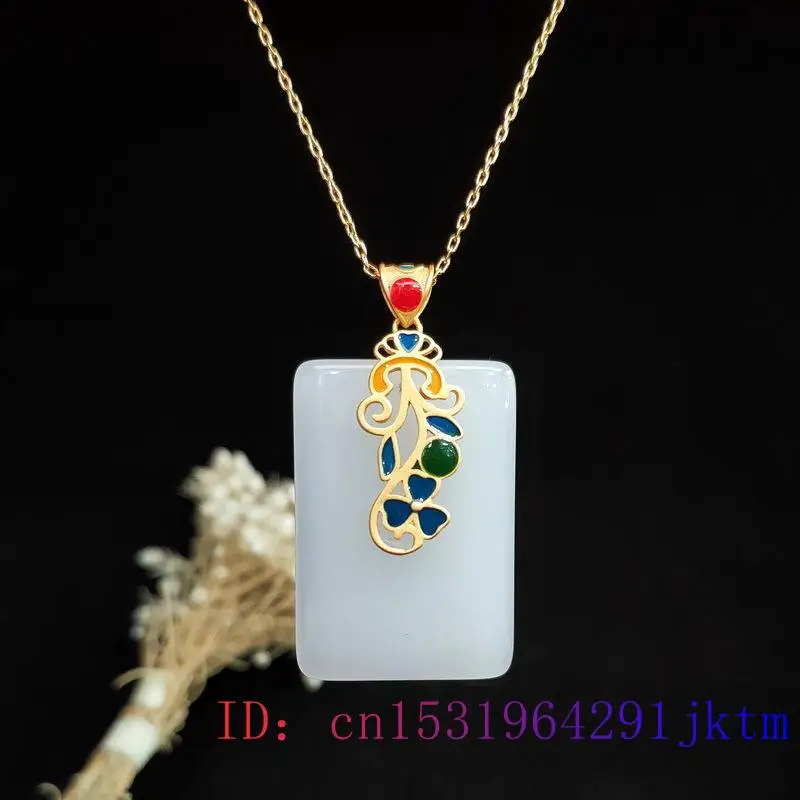 Collier pendentif Jade en arge - Men Accessories Silver avis et prix