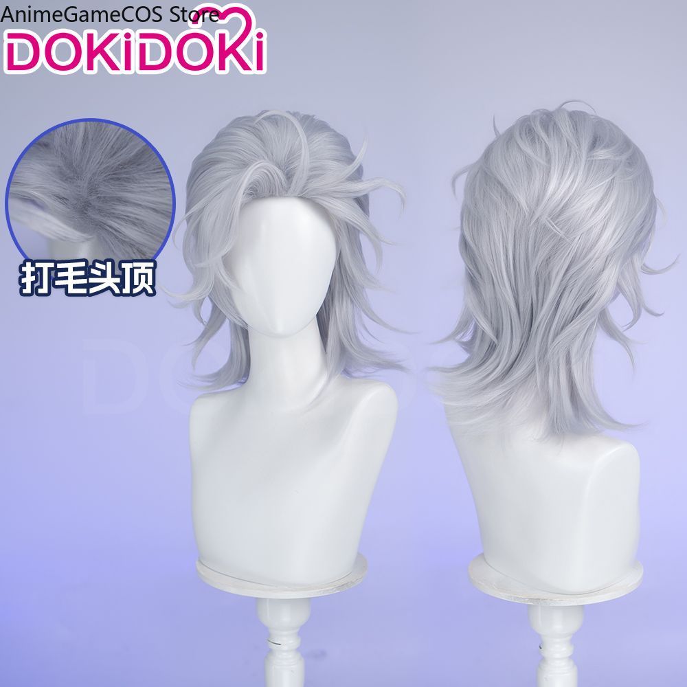Perruque de cosplay Anime Reco - Men Accessories Silver avis et prix