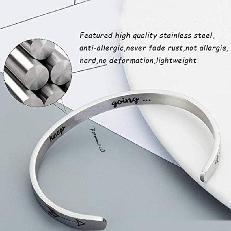 Bracelet manchette à gravure g - Men Accessories Wrist avis et prix
