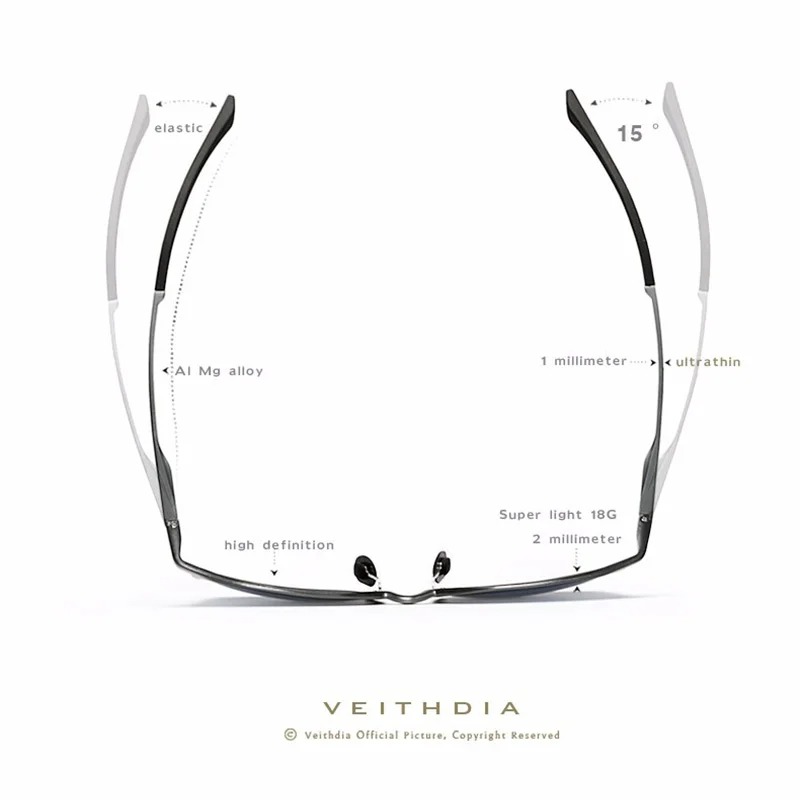 VEITHDIA Lunettes de soleil po - Sunglasses Polarized Men avis et prix