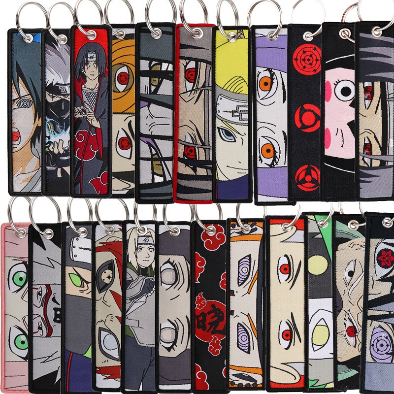 Porte-clés brodés Anime Naruto - Men Accessories Kit avis et prix