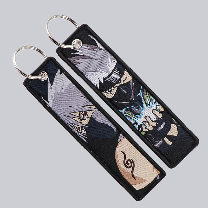 Porte-clés brodés Anime Naruto - Men Accessories Kit avis et prix
