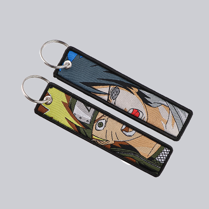 Porte-clés brodés Anime Naruto - Men Accessories Kit avis et prix