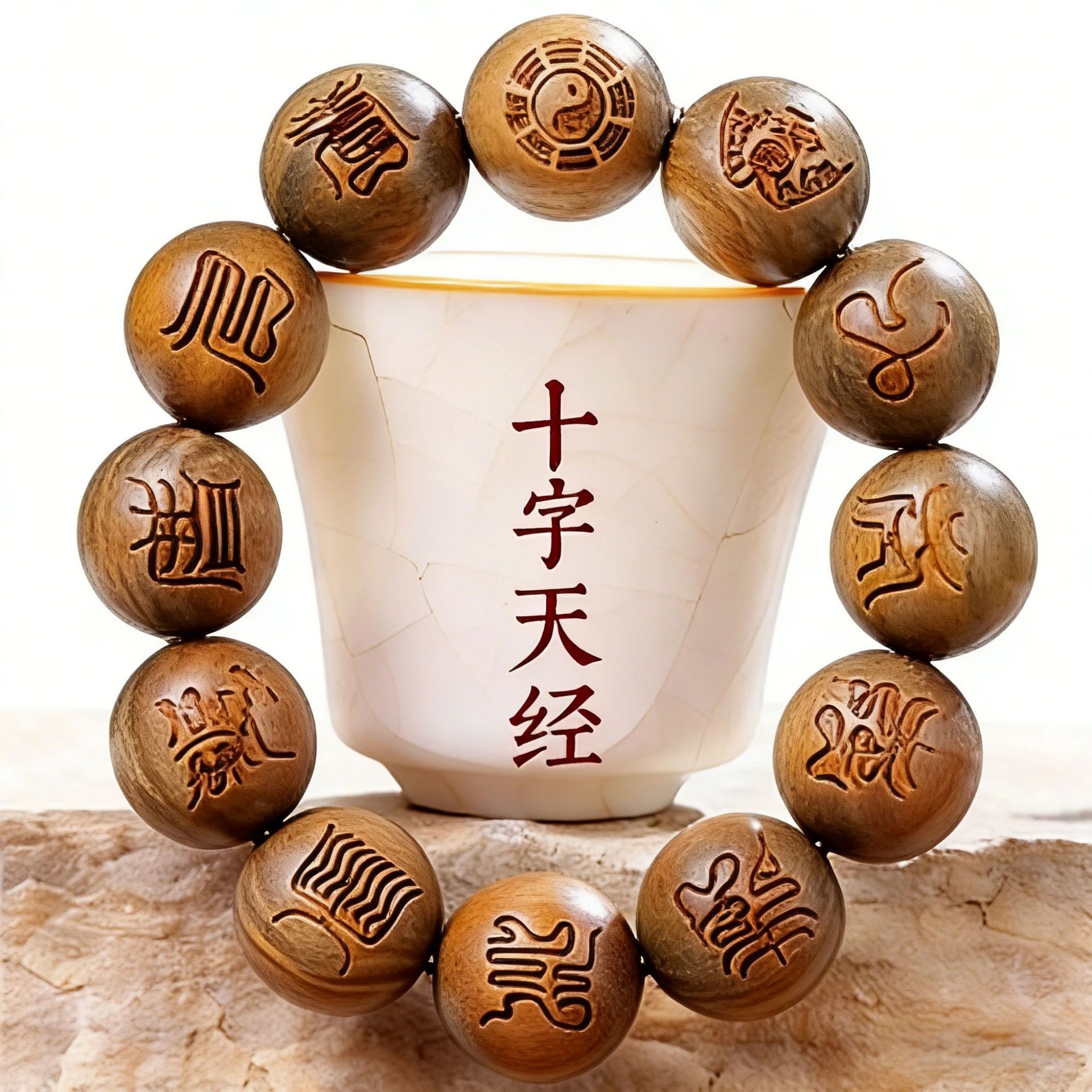 Bracelet de luxe porte-bonheur - Bead Bracelet Men avis et prix