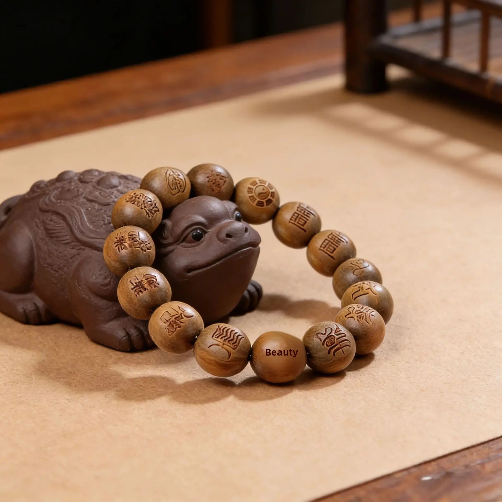 Bracelet de luxe porte-bonheur - Bead Bracelet Men avis et prix