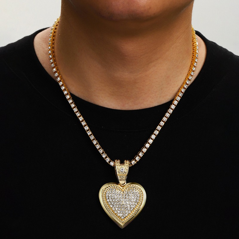 Collier pendentif coeur minima - Men'S Accessories Instagram avis et prix