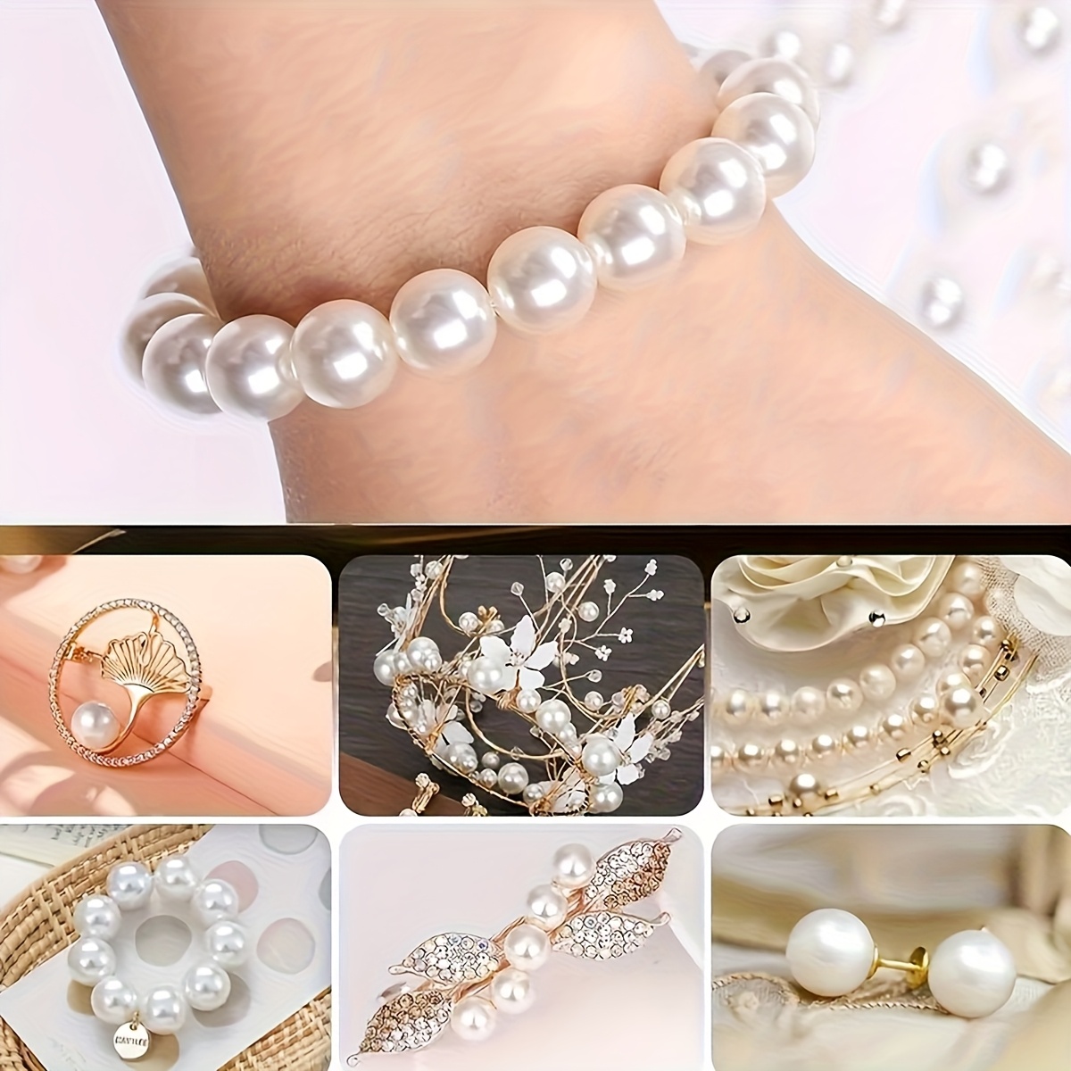 1388 pièces de perles rondes c - Bead Bracelet Men avis et prix