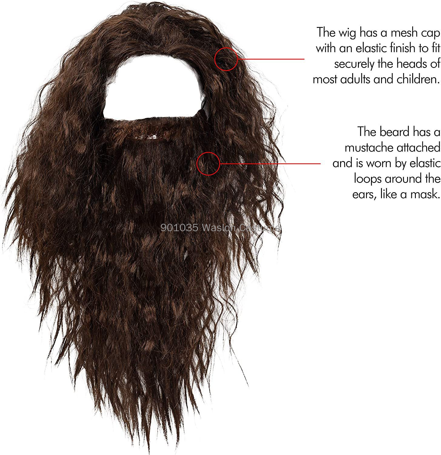 Ensemble de barbe Costume de m - Men Accessories Kit avis et prix