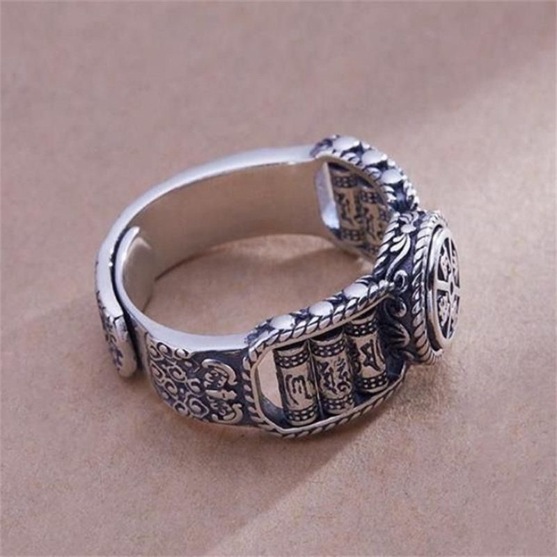 Bague de style ethnique avec p - Men Accessories Ethnic avis et prix