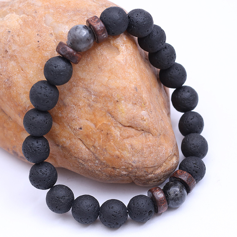 Bracelet artisanal élastique e - Bead Bracelet Men avis et prix
